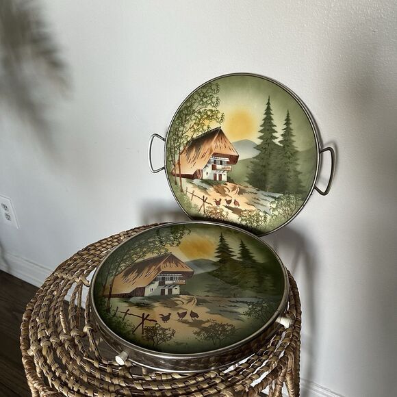 Other - vintage Echt Keramik Grunstadt Ceramic serving and rotating tray